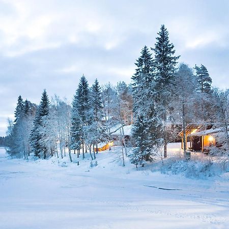 Hotel Vartiosaari The Aurora Island 로바니에미 외부 사진